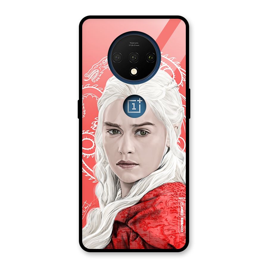 Khaleesi The Living Dragon Glass Back Case for OnePlus 7T