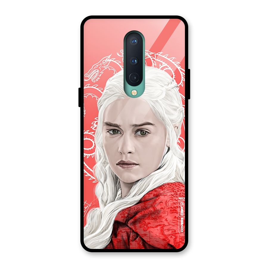 Khaleesi The Living Dragon Glass Back Case for OnePlus 8