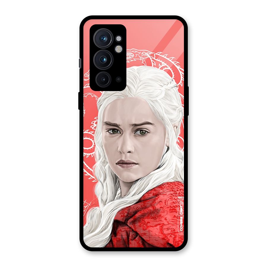 Khaleesi The Living Dragon Glass Back Case for OnePlus 9RT 5G