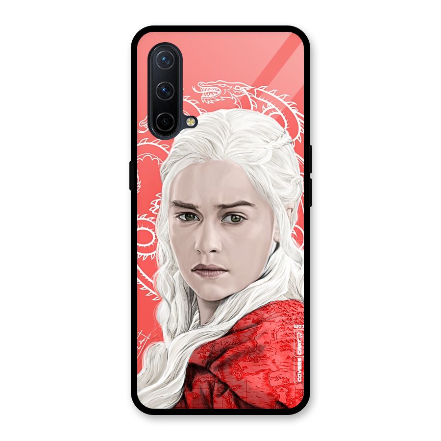 Khaleesi The Living Dragon Glass Back Case for OnePlus Nord CE 5G