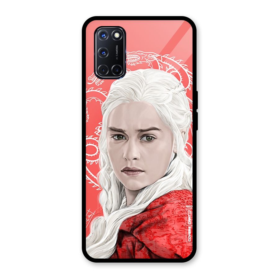 Khaleesi The Living Dragon Glass Back Case for Oppo A52