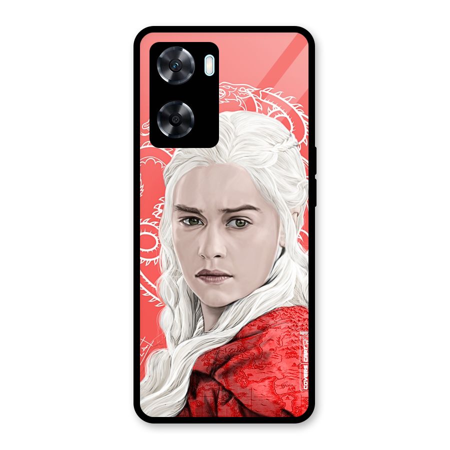 Khaleesi The Living Dragon Glass Back Case for Oppo A77
