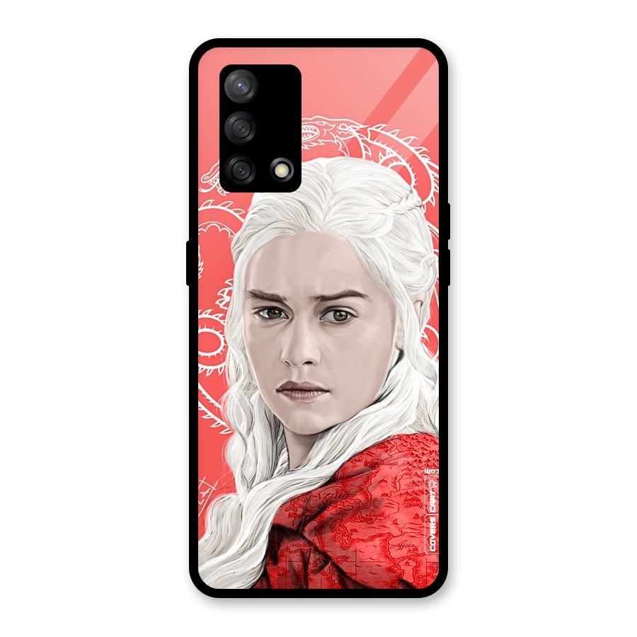 Khaleesi The Living Dragon Glass Back Case for Oppo F19