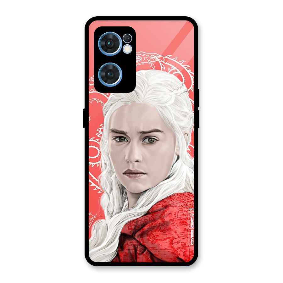 Khaleesi The Living Dragon Glass Back Case for Oppo Reno7 5G