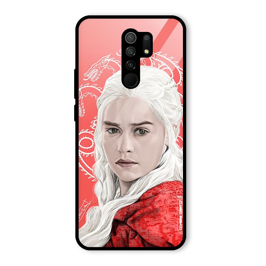 Khaleesi The Living Dragon Glass Back Case for Poco M2