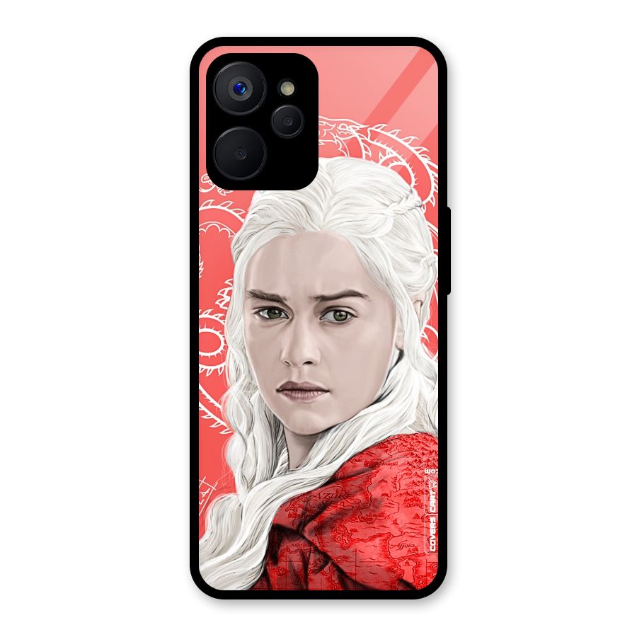 Khaleesi The Living Dragon Glass Back Case for Realme 9i 5G