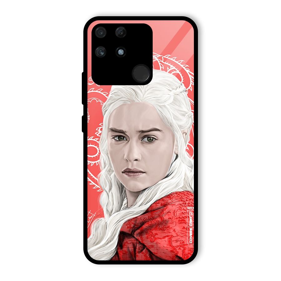 Khaleesi The Living Dragon Glass Back Case for Realme Narzo 50A