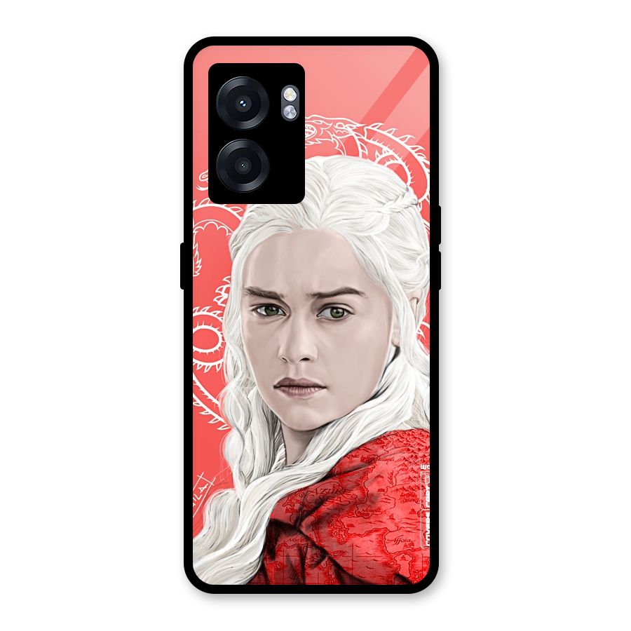 Khaleesi The Living Dragon Glass Back Case for Realme Narzo 50 5G