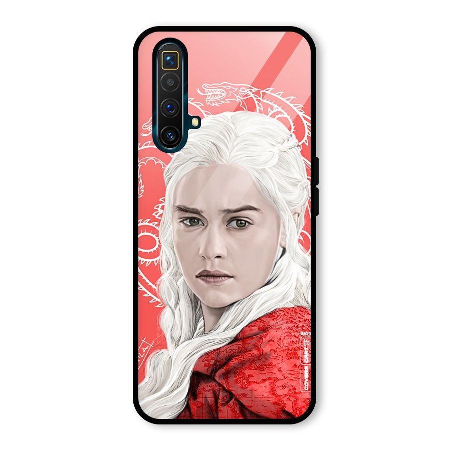 Khaleesi The Living Dragon Glass Back Case for Realme X3