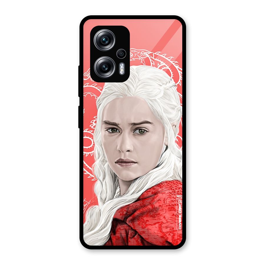 Khaleesi The Living Dragon Glass Back Case for Redmi K50i