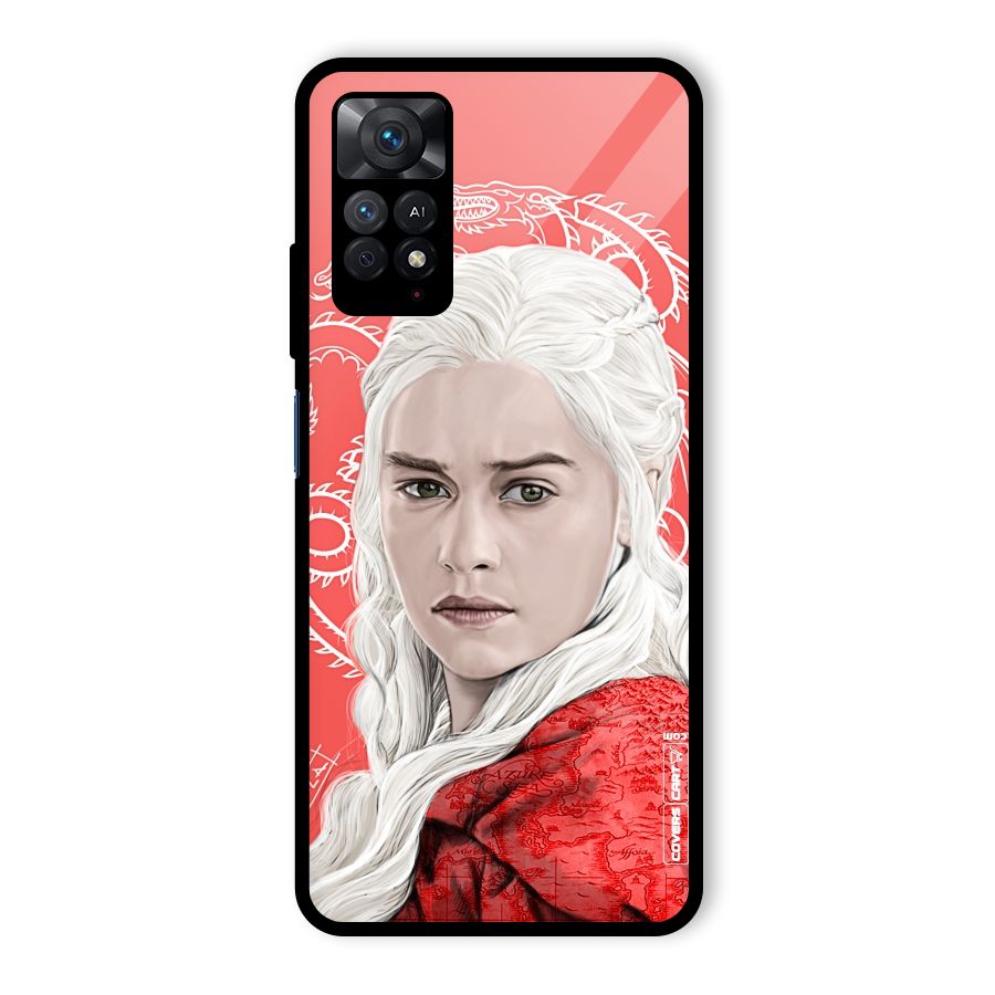 Khaleesi The Living Dragon Glass Back Case for Redmi Note 11 Pro Plus 5G