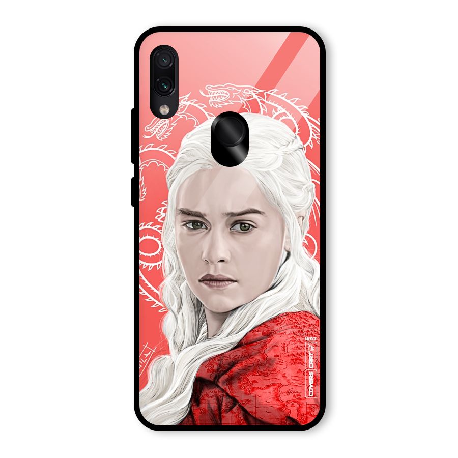 Khaleesi The Living Dragon Glass Back Case for Redmi Note 7S