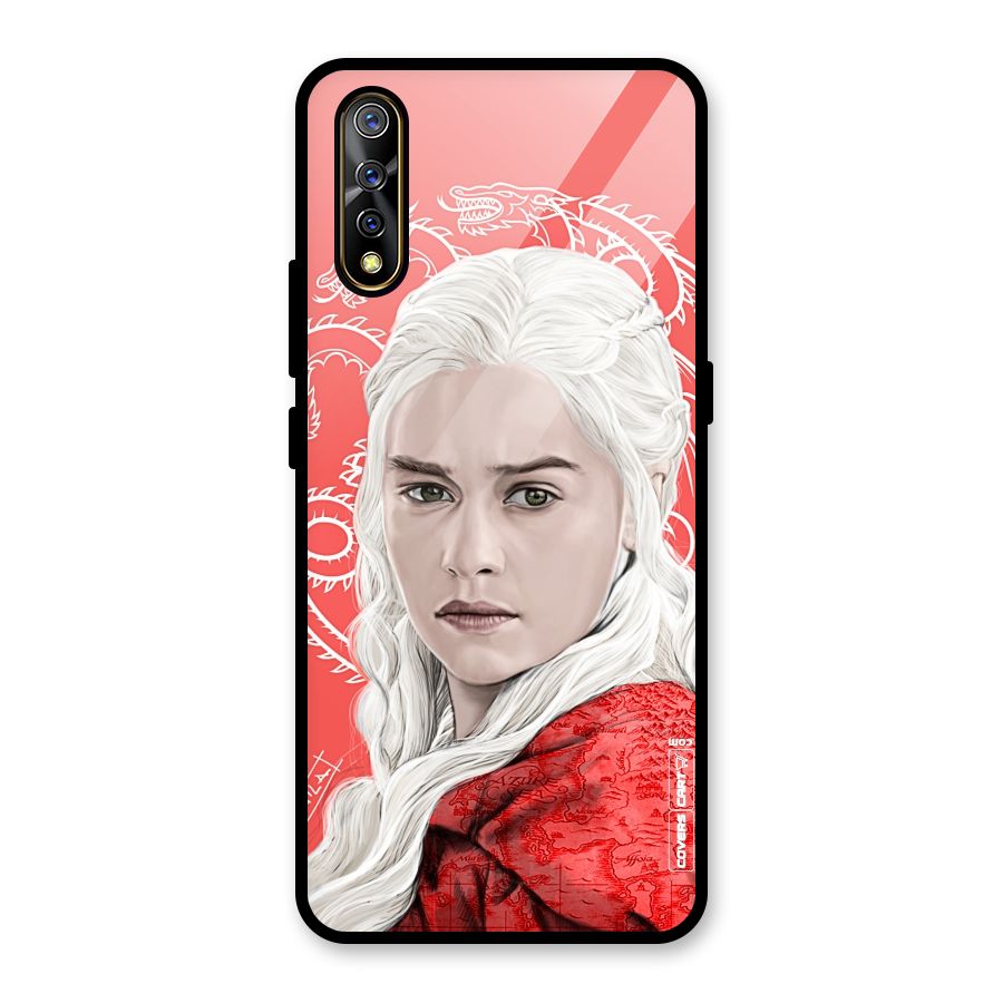 Khaleesi The Living Dragon Glass Back Case for Vivo S1