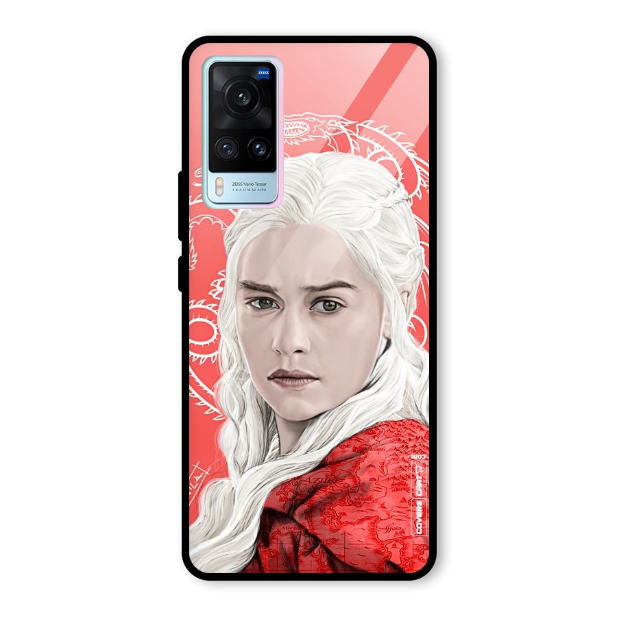 Khaleesi The Living Dragon Glass Back Case for Vivo X60