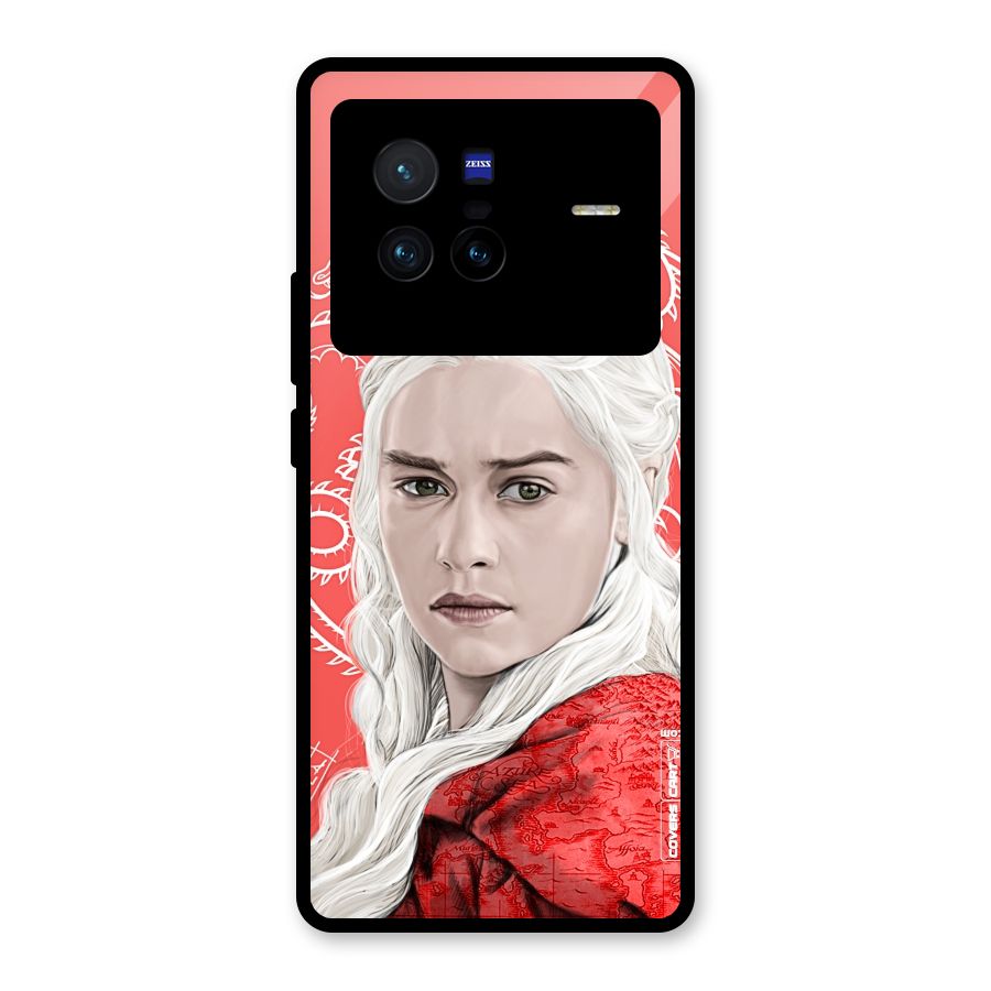 Khaleesi The Living Dragon Glass Back Case for Vivo X80