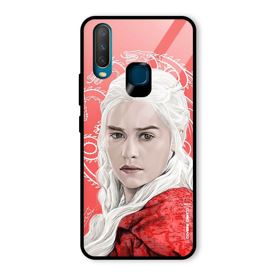 Khaleesi The Living Dragon Glass Back Case for Vivo Y15