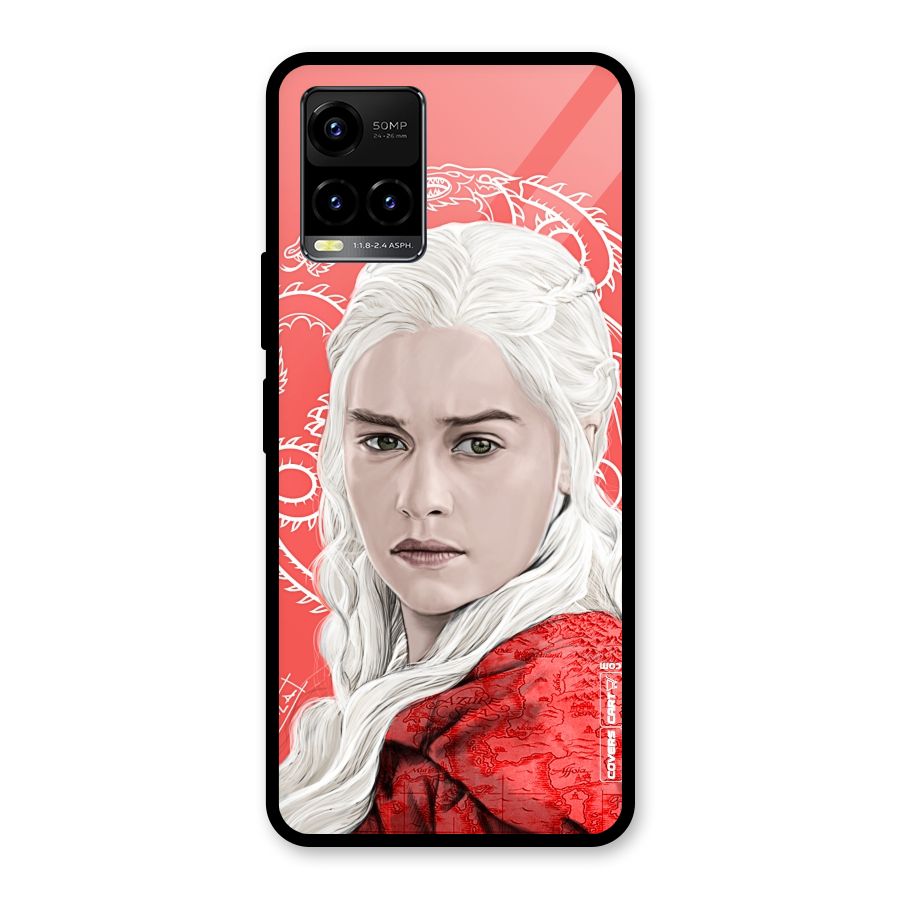 Khaleesi The Living Dragon Glass Back Case for Vivo Y21T