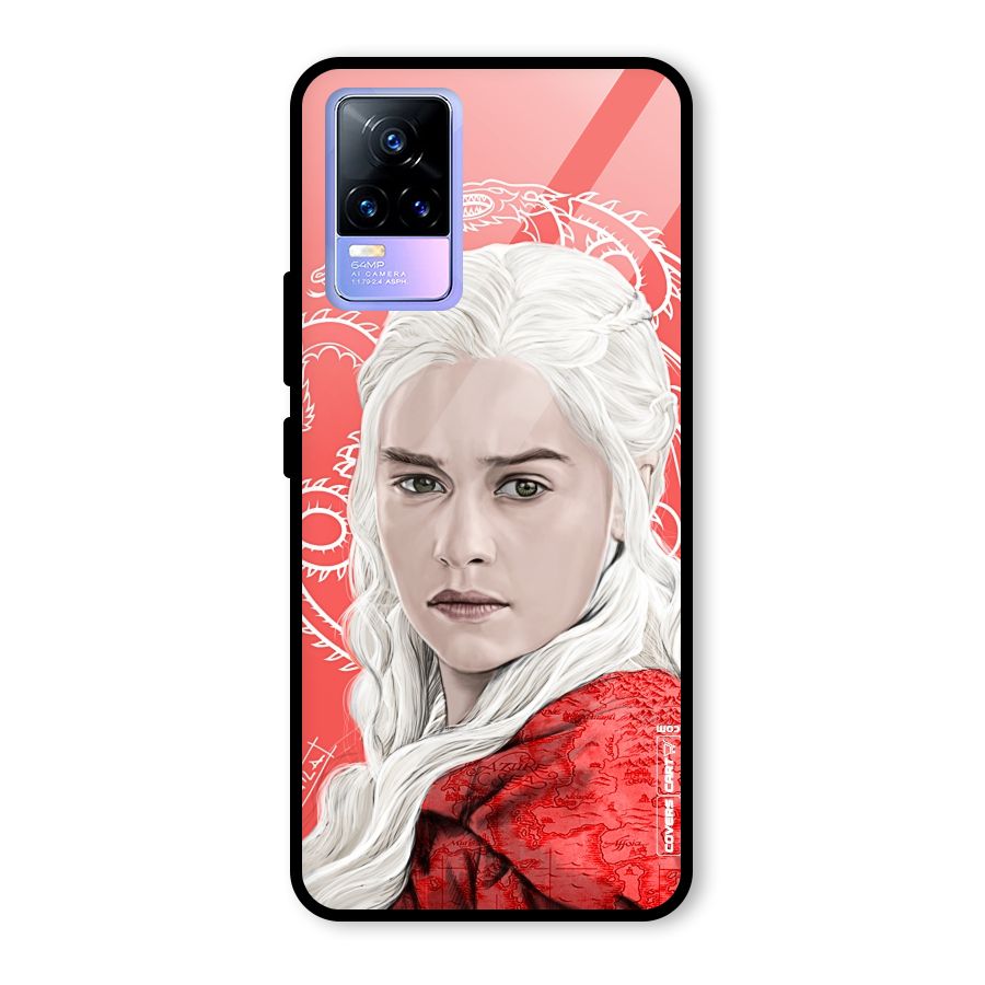 Khaleesi The Living Dragon Glass Back Case for Vivo Y73