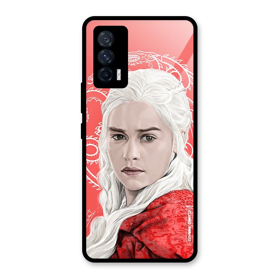 Khaleesi The Living Dragon Glass Back Case for Vivo iQOO 7 5G