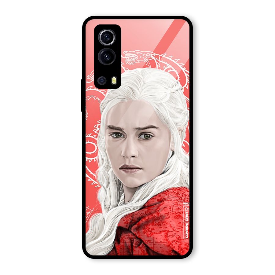 Khaleesi The Living Dragon Glass Back Case for Vivo iQOO Z3