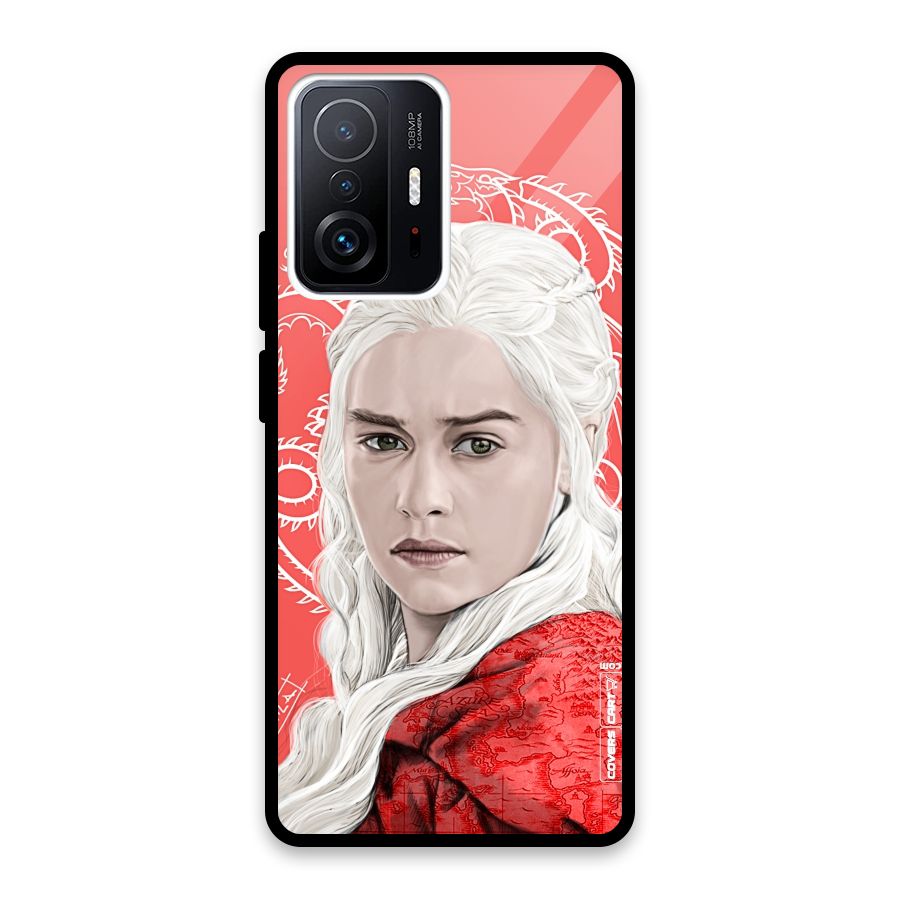 Khaleesi The Living Dragon Glass Back Case for Xiaomi 11T Pro