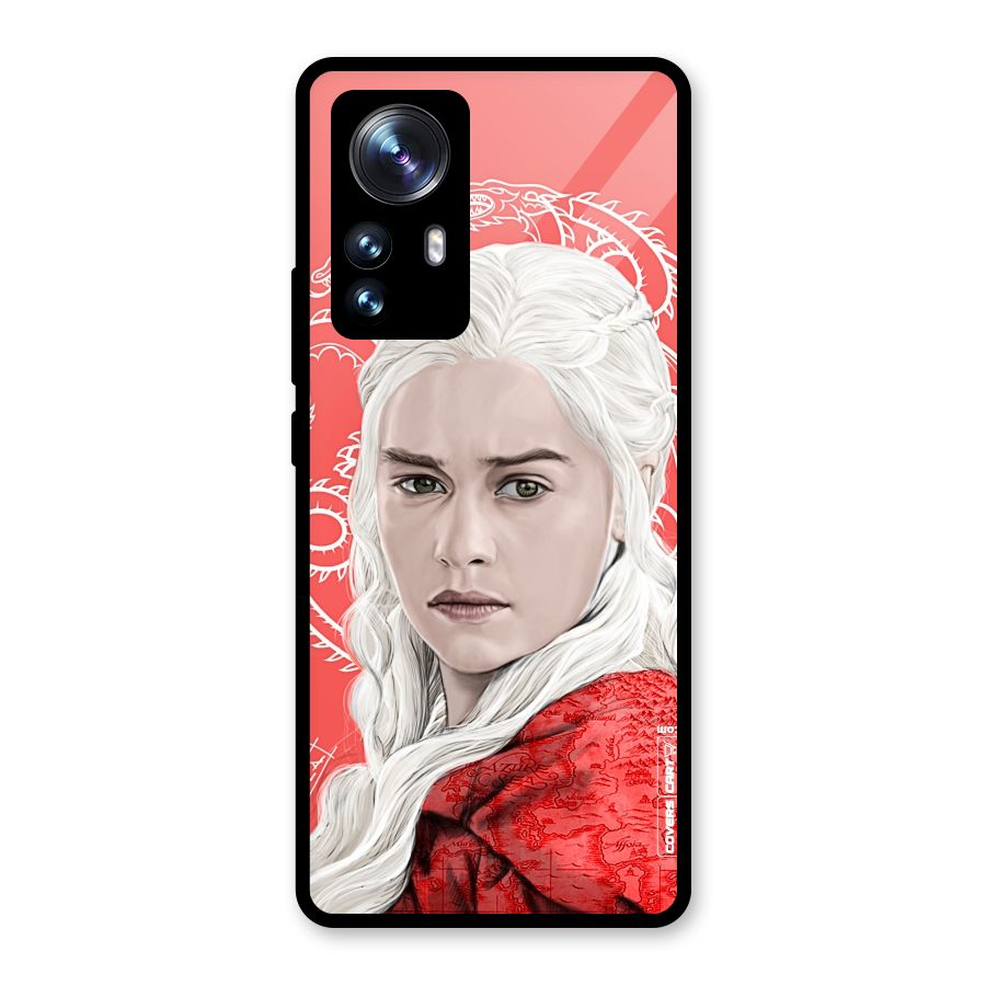 Khaleesi The Living Dragon Glass Back Case for Xiaomi 12 Pro