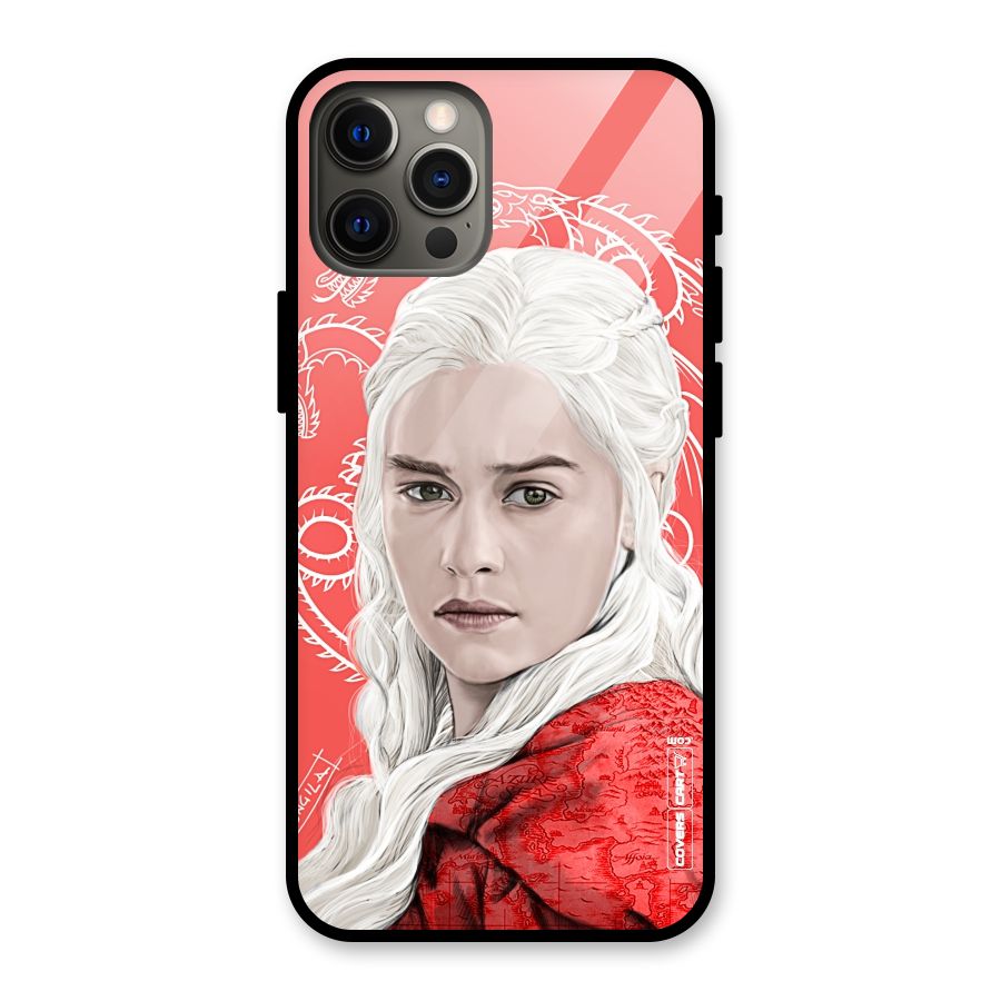 Khaleesi The Living Dragon Glass Back Case for iPhone 12 Pro Max