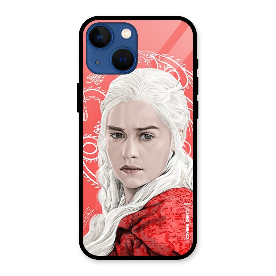 Khaleesi The Living Dragon Glass Back Case for iPhone 13 Mini