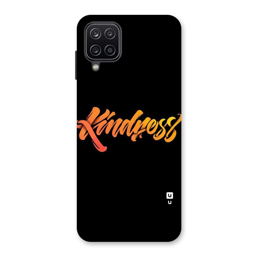 Kindness Back Case for Galaxy A12