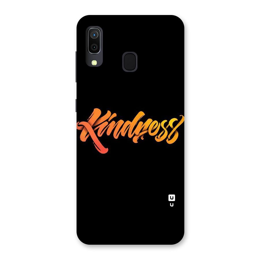 Kindness Back Case for Galaxy A20