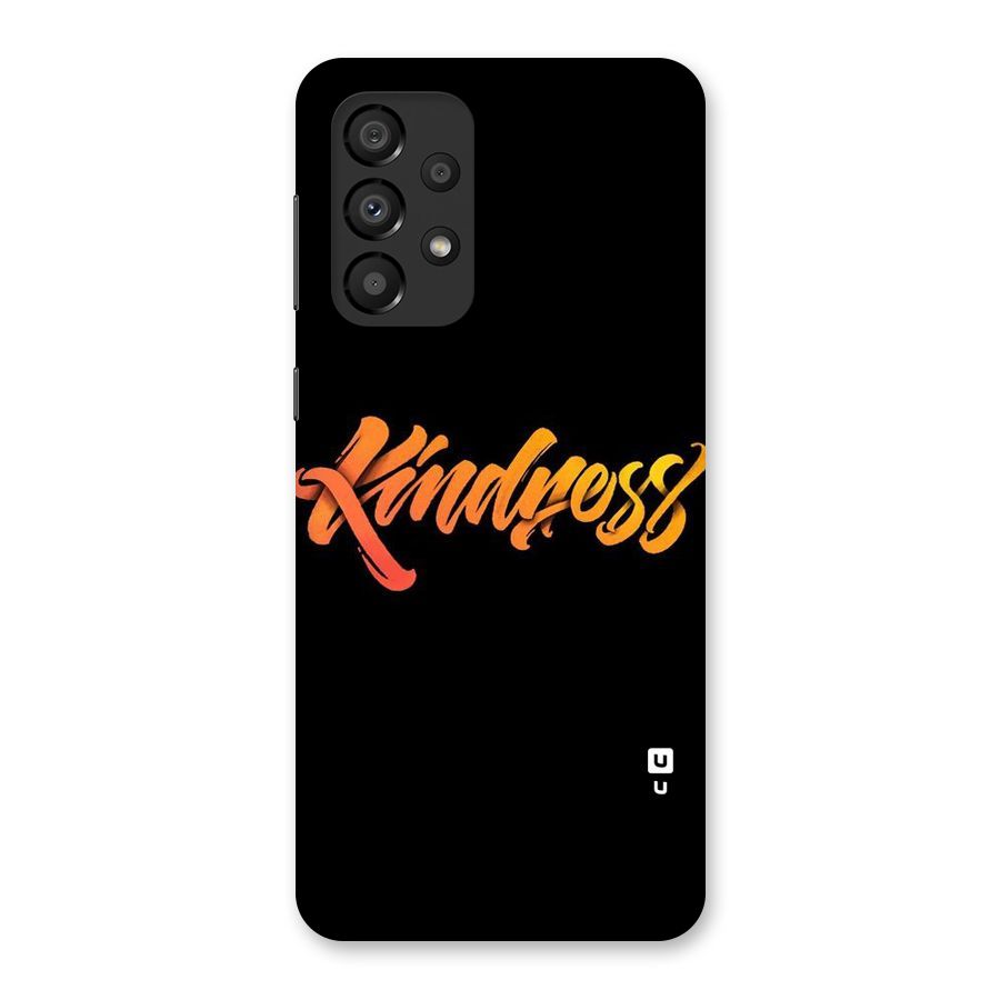 Kindness Back Case for Galaxy A33 5G