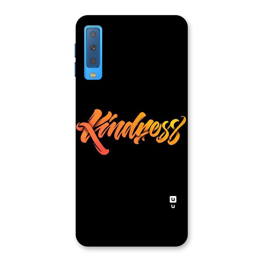Kindness Back Case for Galaxy A7 (2018)