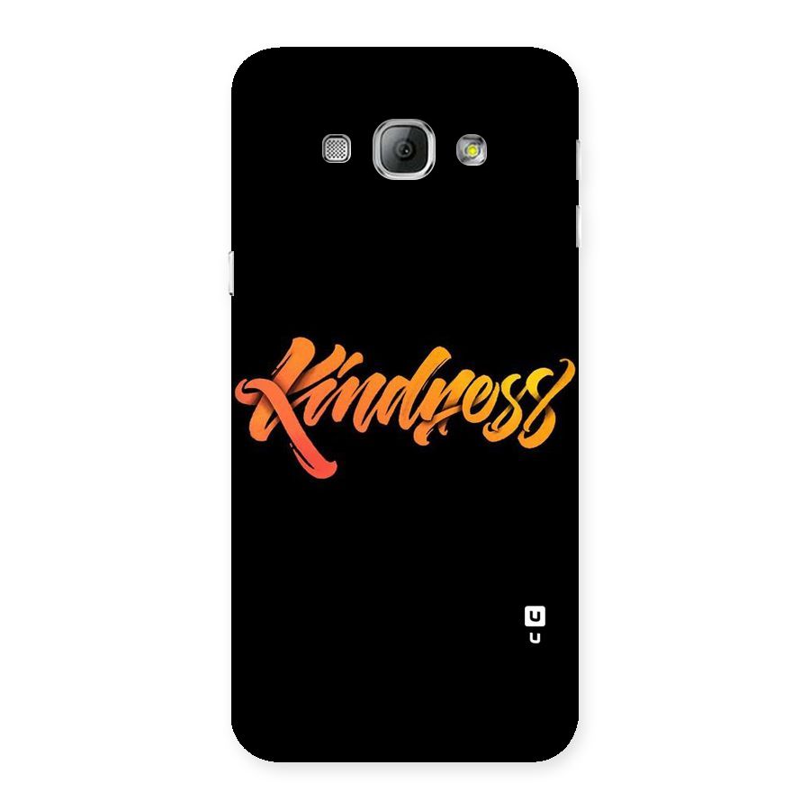Kindness Back Case for Galaxy A8