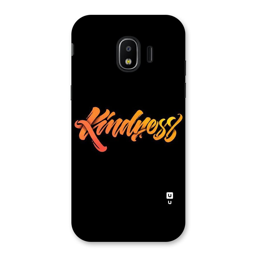 Kindness Back Case for Galaxy J2 Pro 2018
