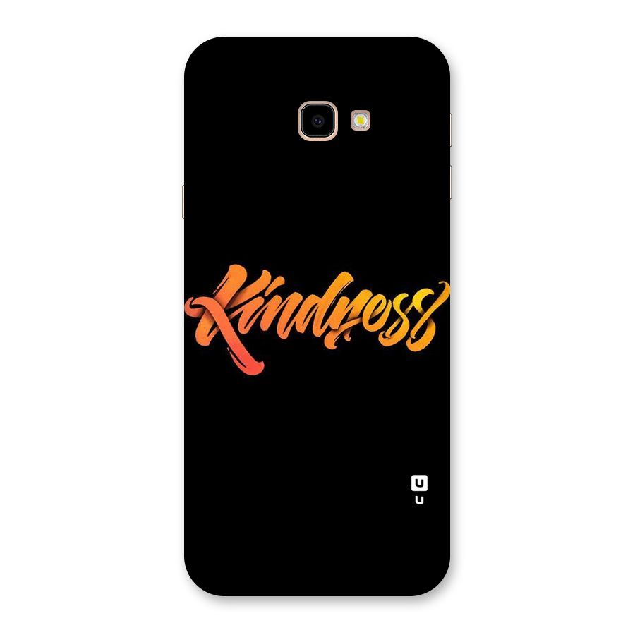 Kindness Back Case for Galaxy J4 Plus