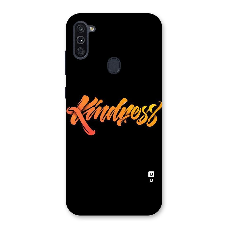 Kindness Back Case for Galaxy M11