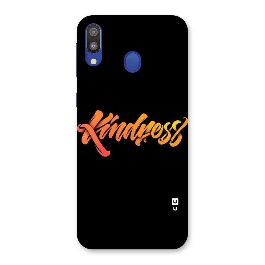 Kindness Back Case for Galaxy M20