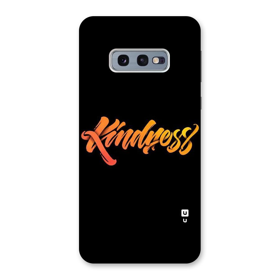 Kindness Back Case for Galaxy S10e