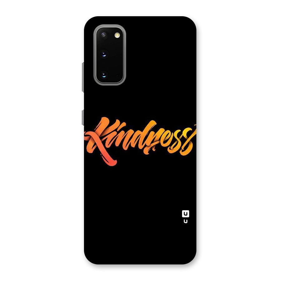 Kindness Back Case for Galaxy S20