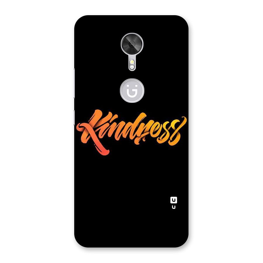 Kindness Back Case for Gionee A1