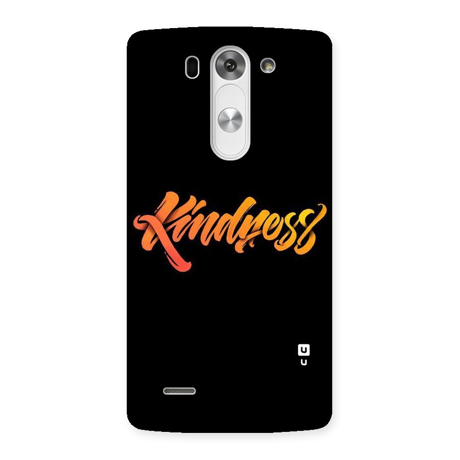 Kindness Back Case for LG G3 Mini