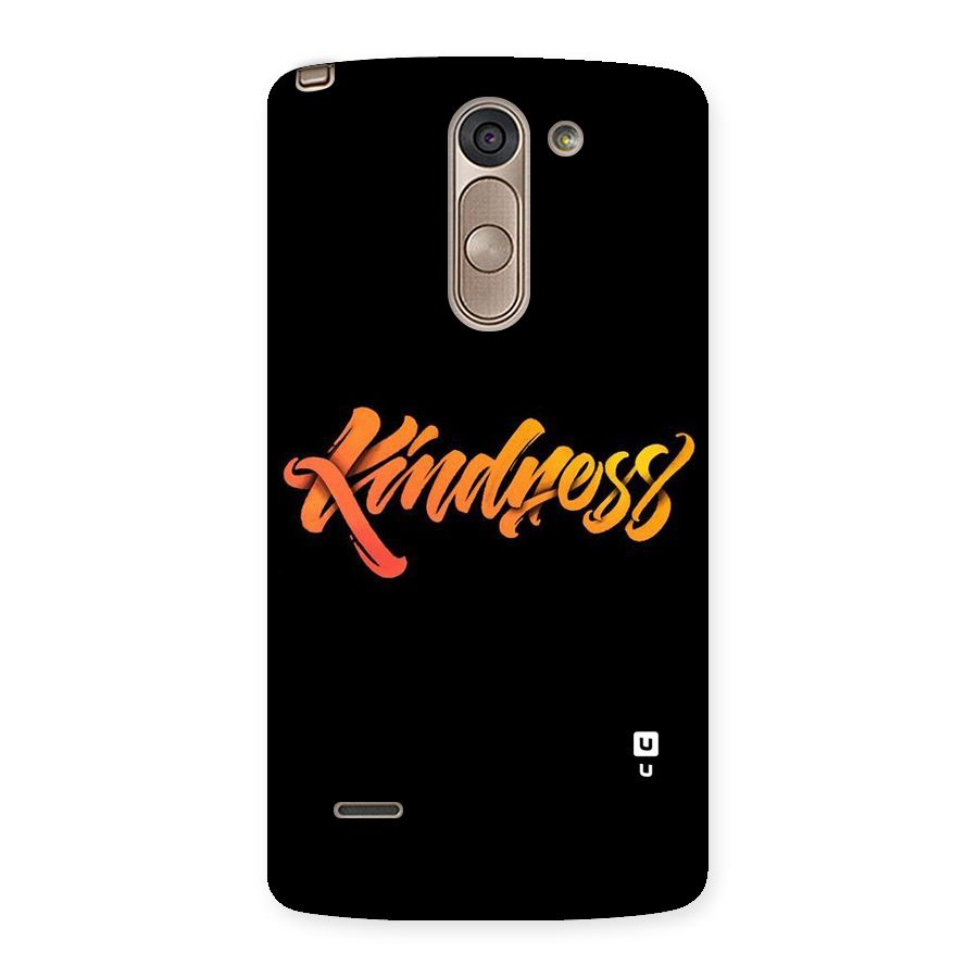 Kindness Back Case for LG G3 Stylus