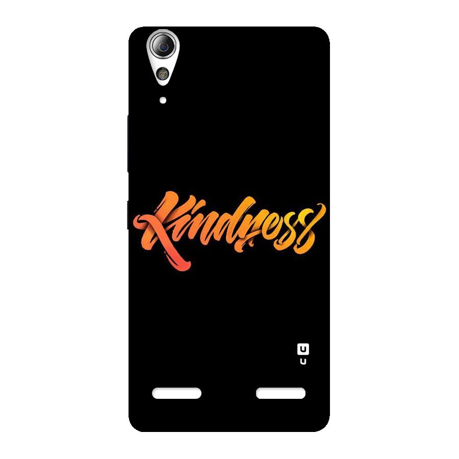 Kindness Back Case for Lenovo A6000 Plus