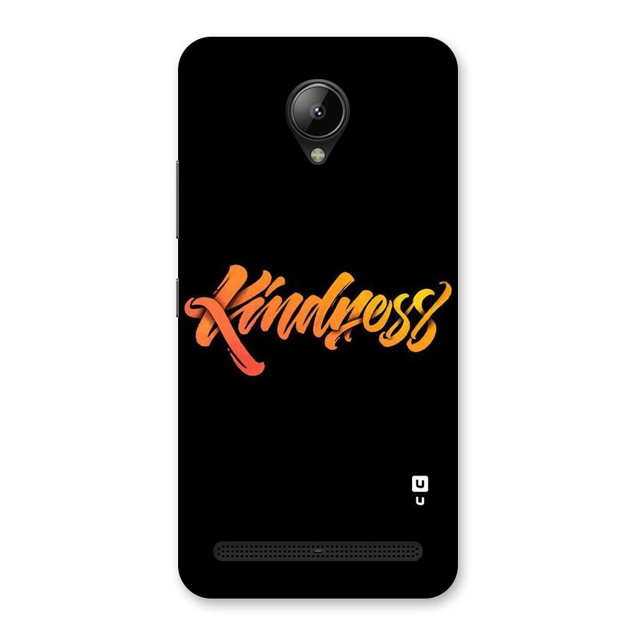 Kindness Back Case for Lenovo C2