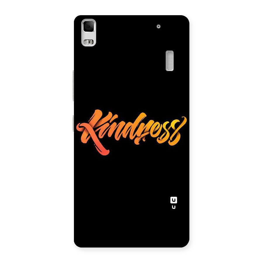 Kindness Back Case for Lenovo K3 Note