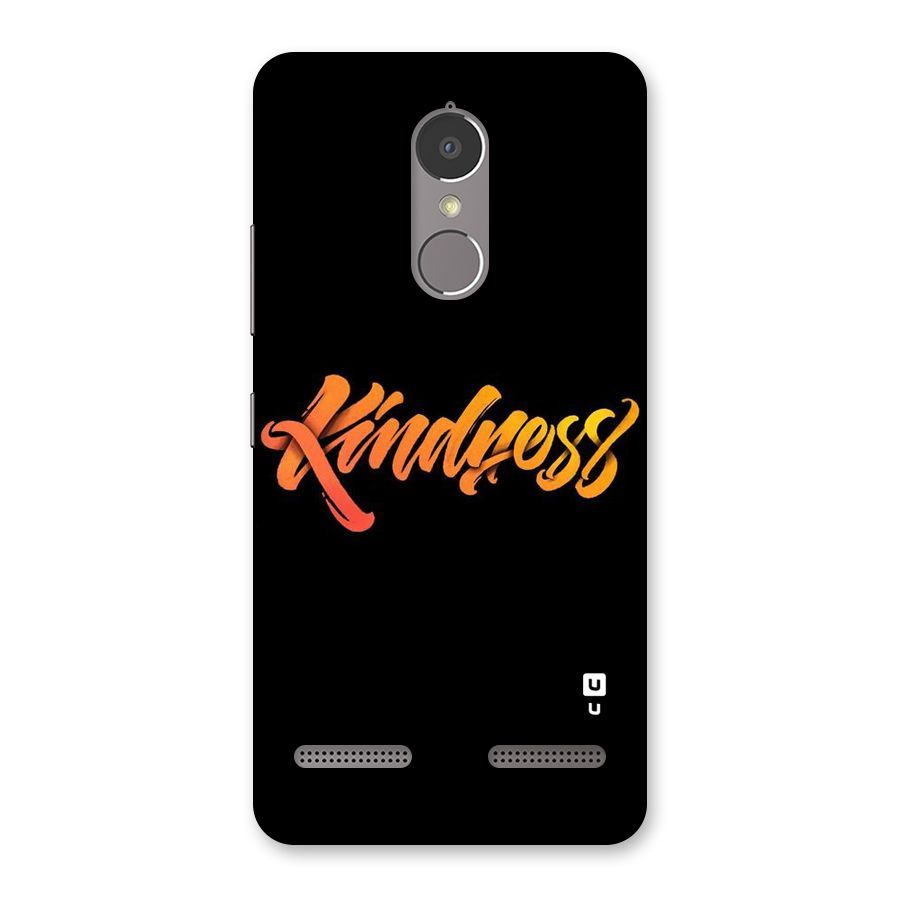 Kindness Back Case for Lenovo K6