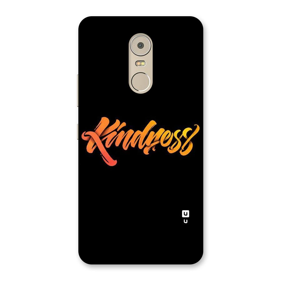 Kindness Back Case for Lenovo K6 Note