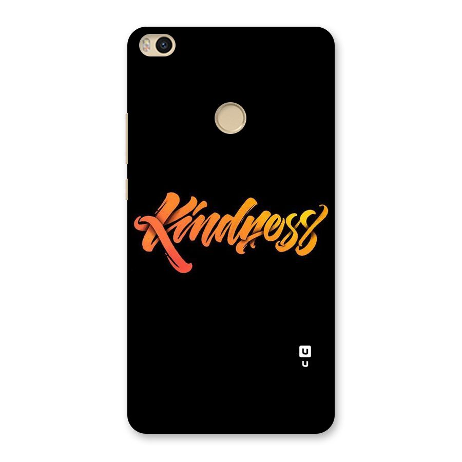 Kindness Back Case for Mi Max 2