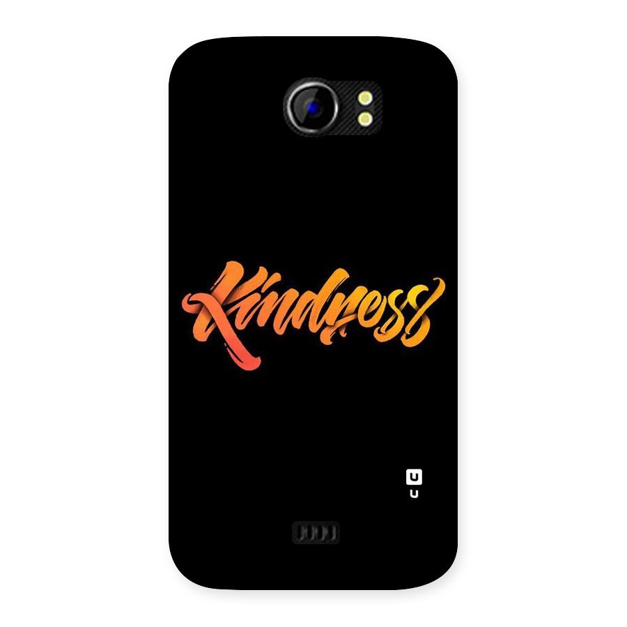 Kindness Back Case for Micromax Canvas 2 A110