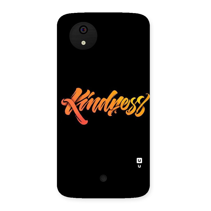 Kindness Back Case for Micromax Canvas A1